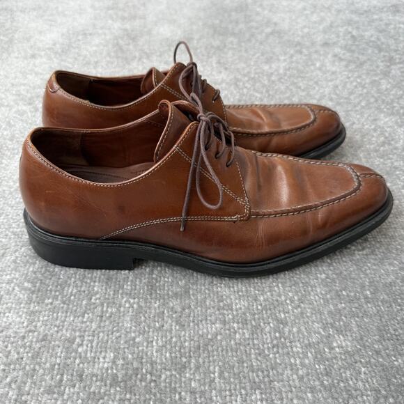 Cole Haan Shoes Mens Size 9.5 Brown Oxford Dress Air Apron Toe Leather main image 12